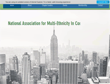 Tablet Screenshot of namicnewyork.com